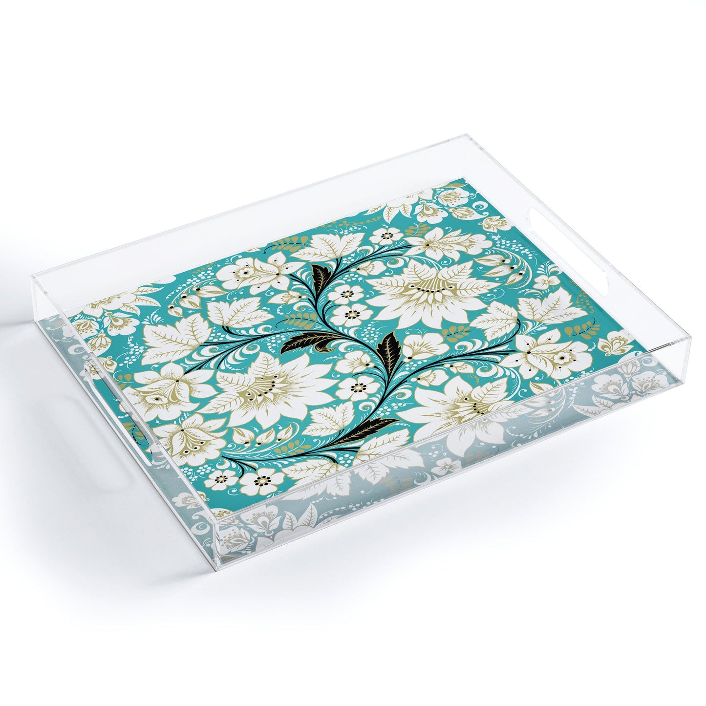 Juliana Curi Classic Turquoise Acrylic Tray