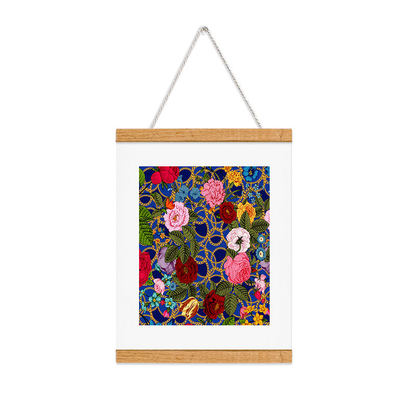 Juliana Curi Luxury Blue Art Print