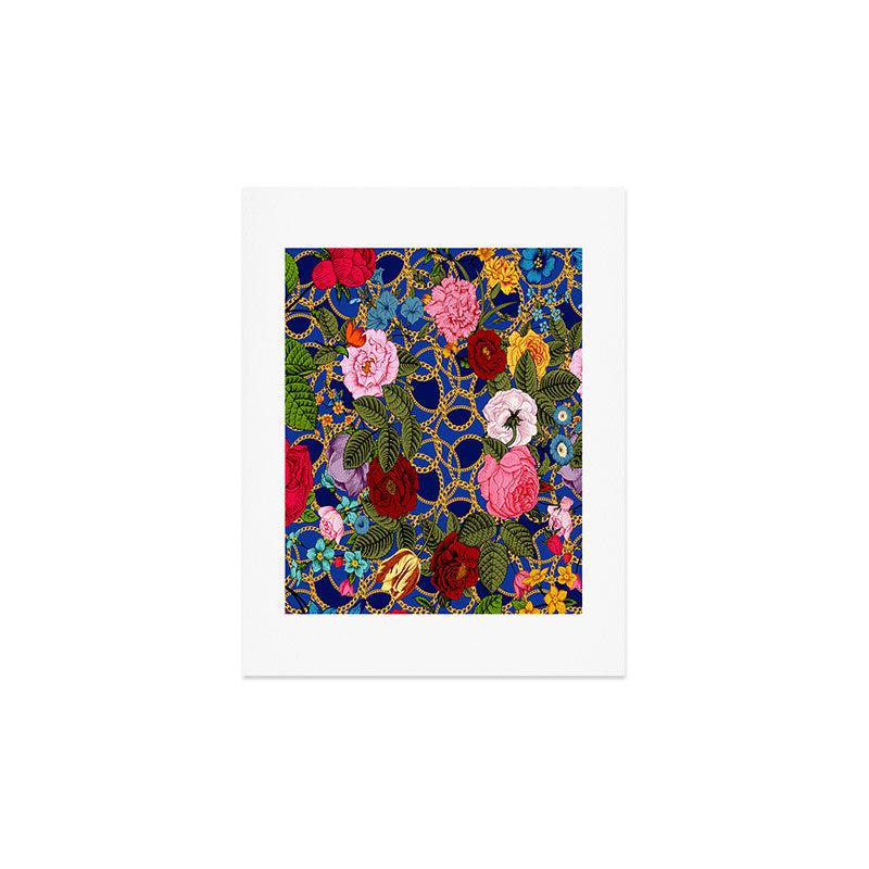 Juliana Curi Luxury Blue Art Print