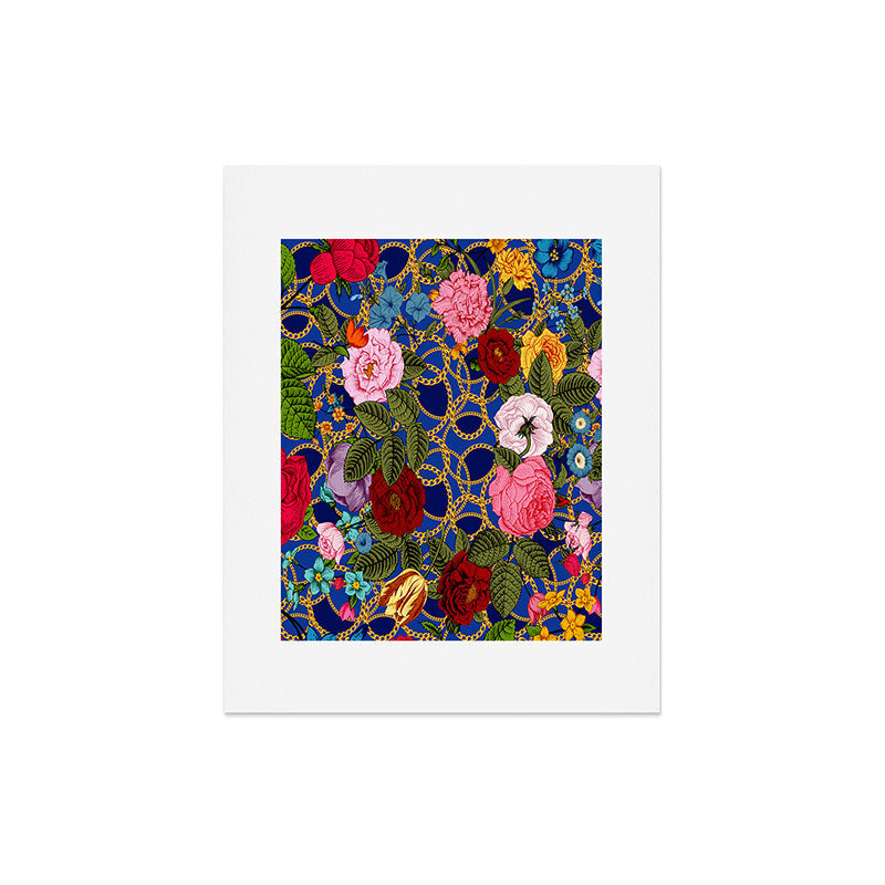 Juliana Curi Luxury Blue Art Print
