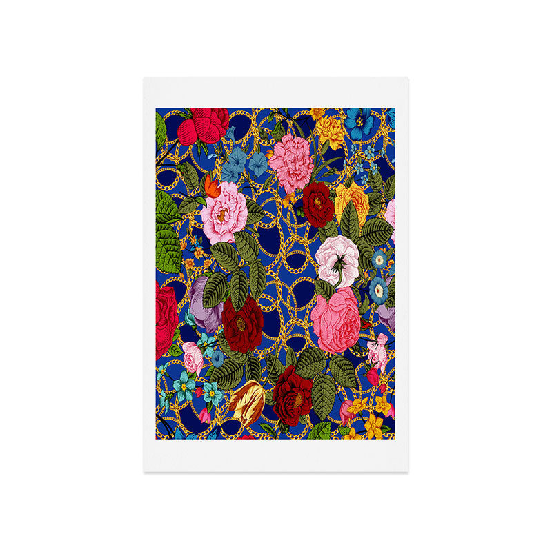 Juliana Curi Luxury Blue Art Print