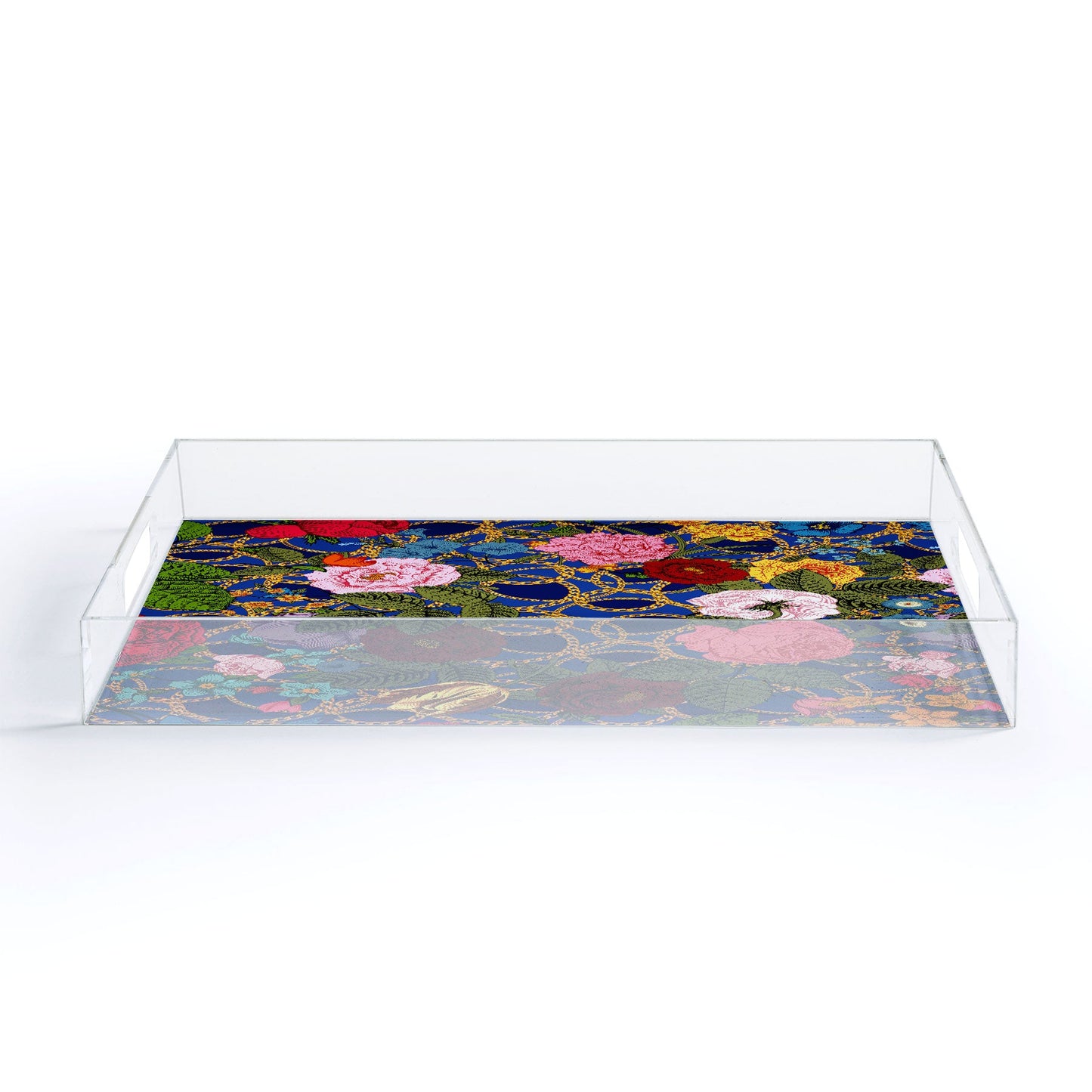 Juliana Curi Luxury Blue Acrylic Tray