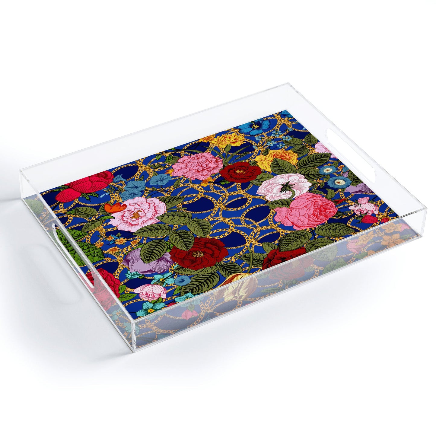 Juliana Curi Luxury Blue Acrylic Tray