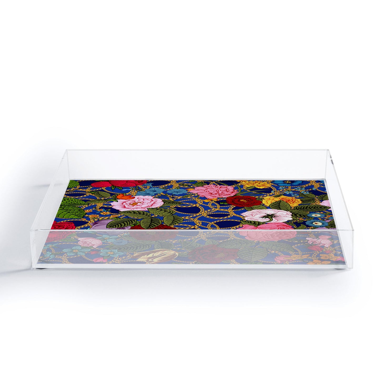 Juliana Curi Luxury Blue Acrylic Tray