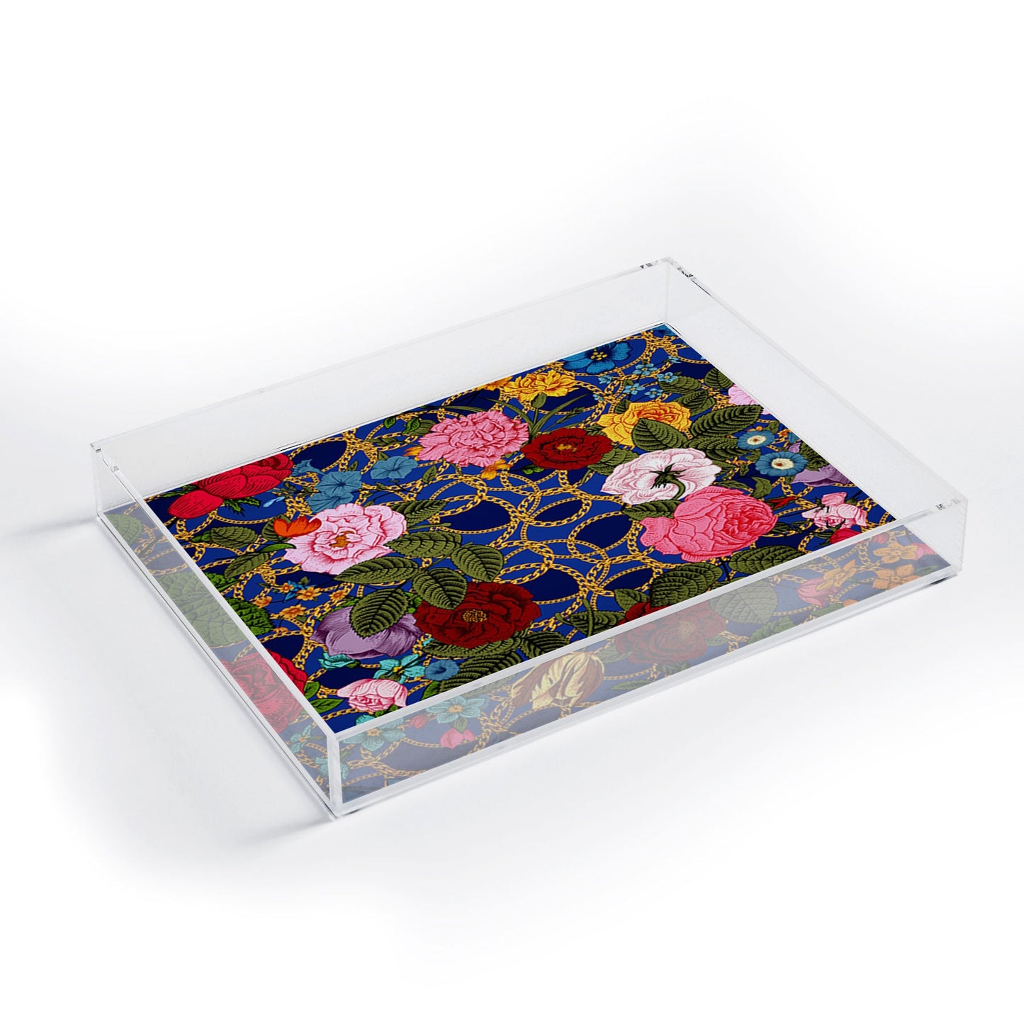Juliana Curi Luxury Blue Acrylic Tray