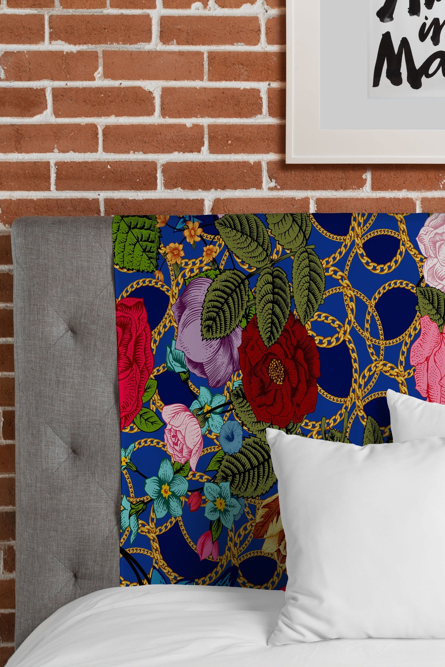 Juliana Curi Luxury Blue Tapestry