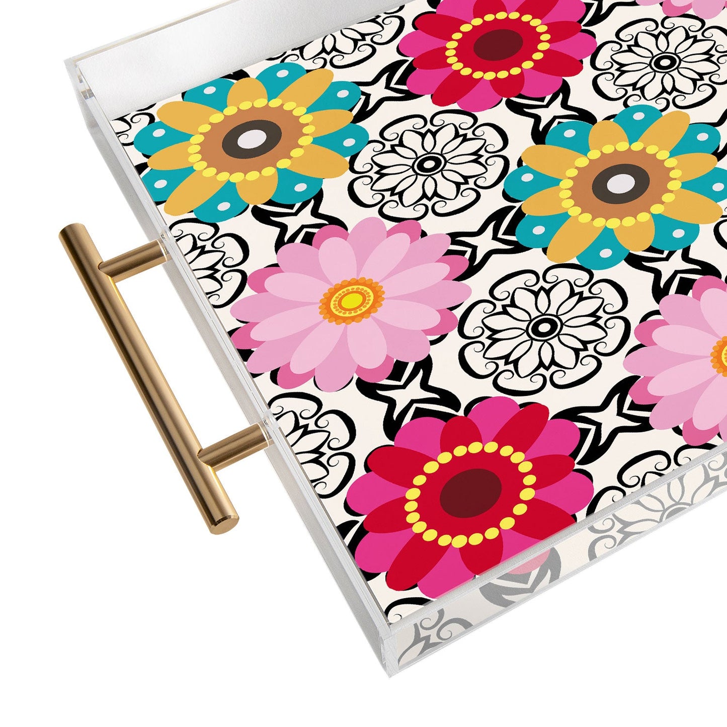 Juliana Curi Spring Mix Acrylic Tray