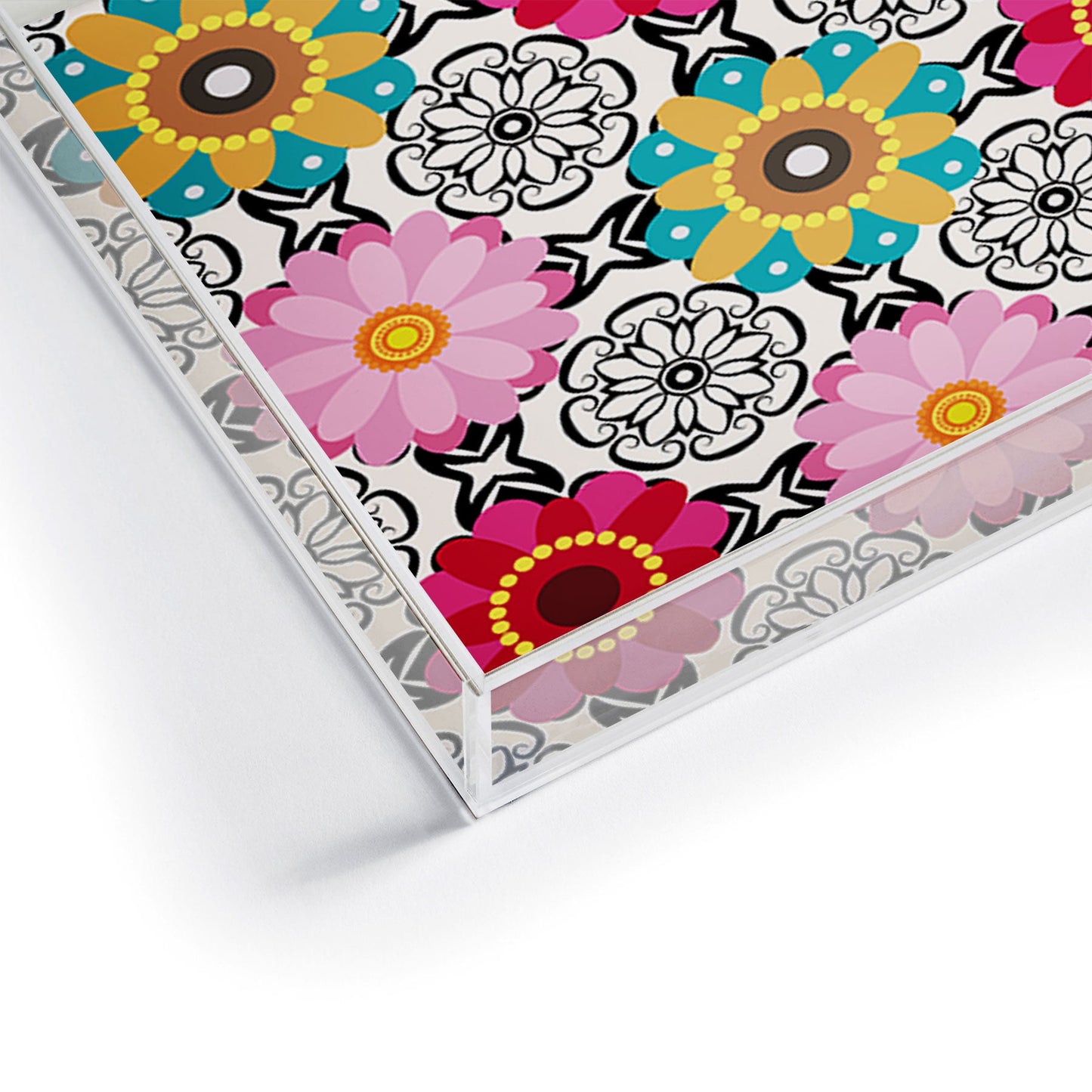 Juliana Curi Spring Mix Acrylic Tray