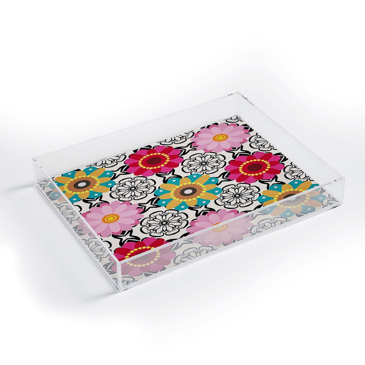 Juliana Curi Spring Mix Acrylic Tray