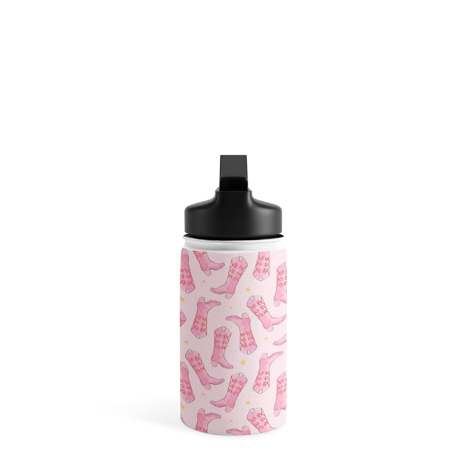 Love_Ryming Stars and Boots Water Bottle