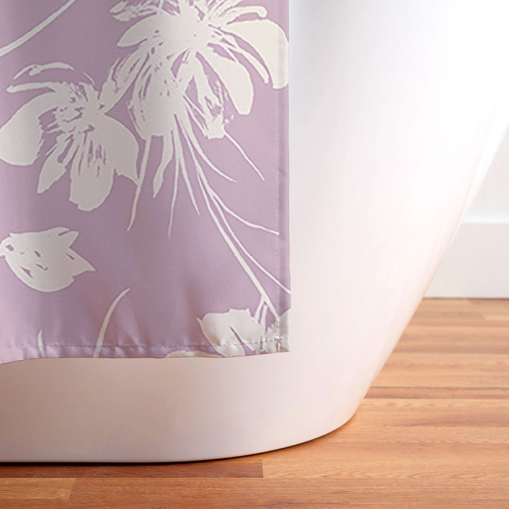 Gabriela Fuente Martine Lilac Shower Curtain