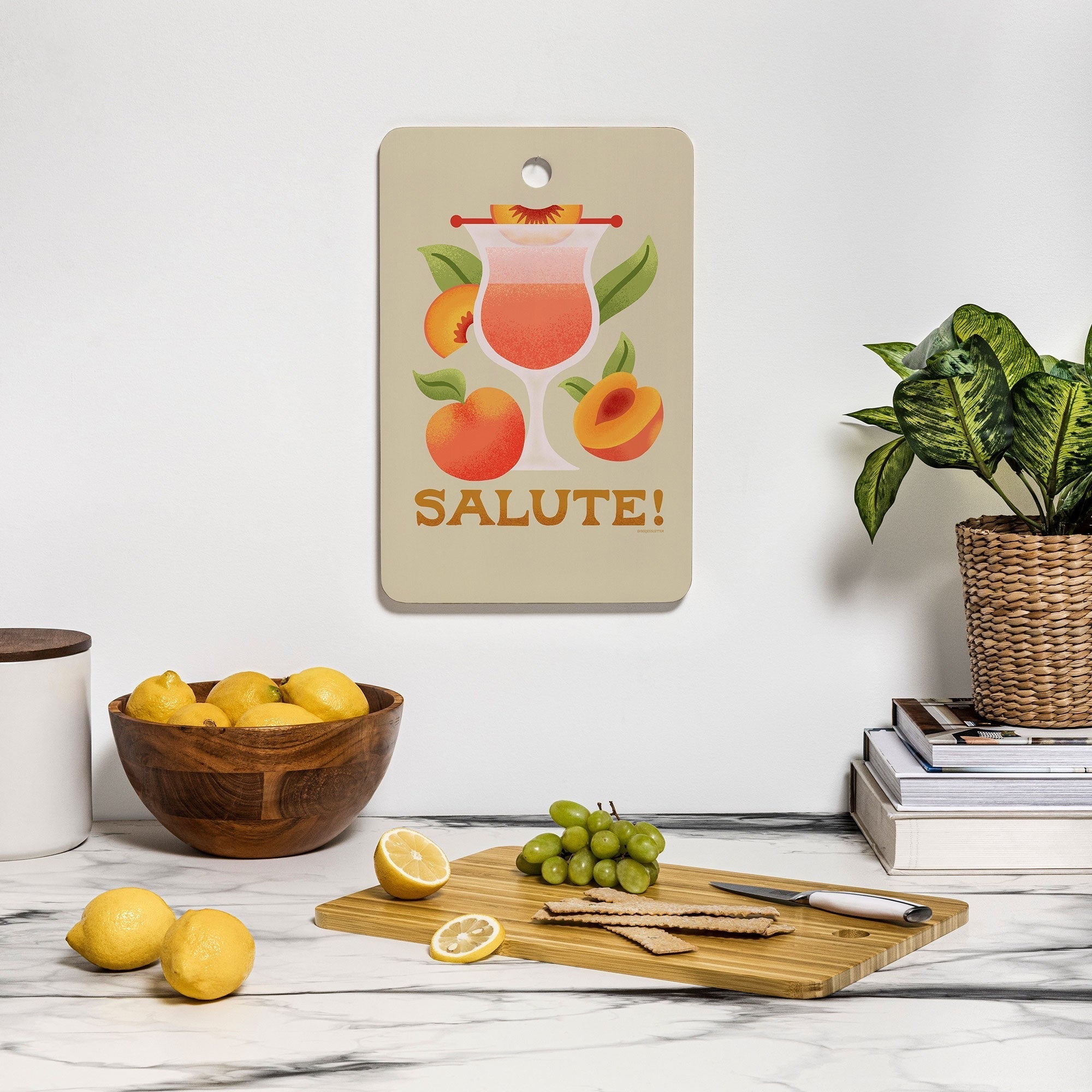 Jessica Molina Bellini Cutting Board Rectangle