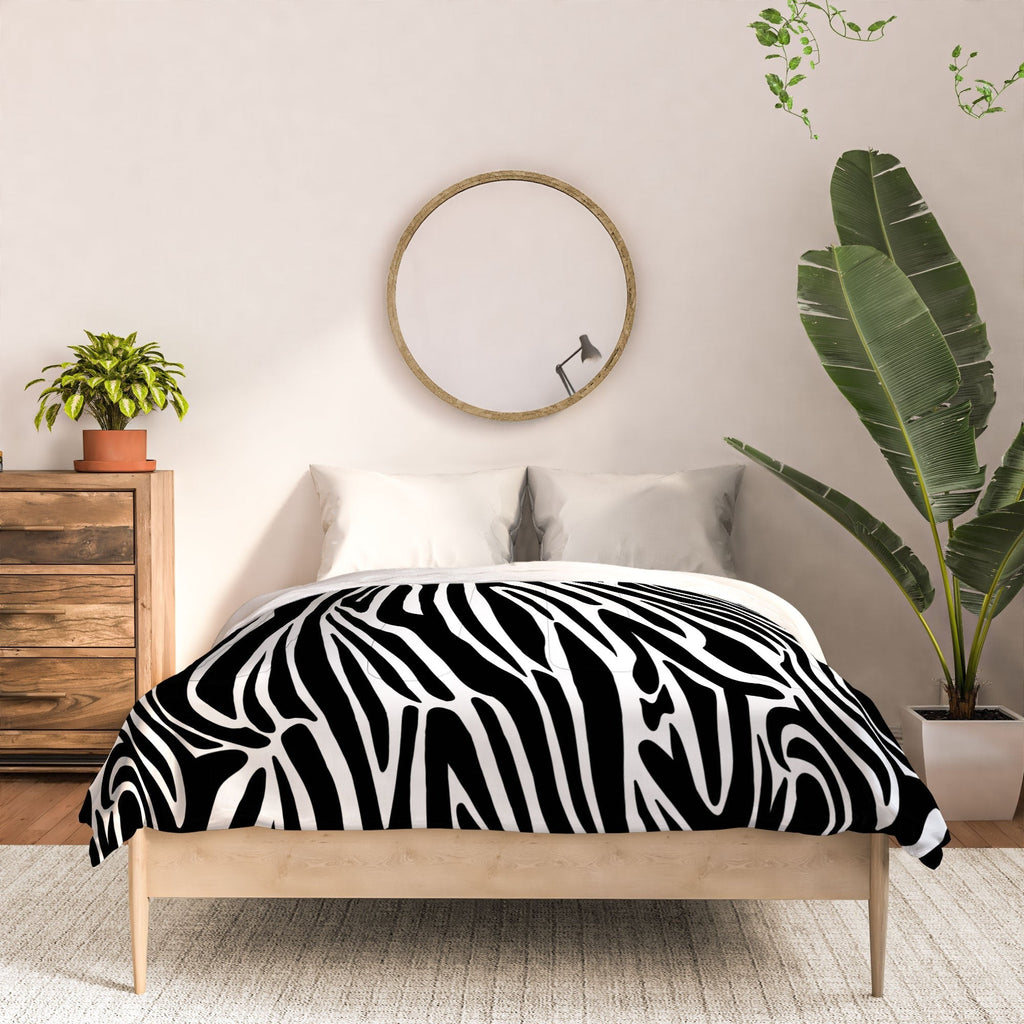 Jennifer Labre Wild Zebra Comforter