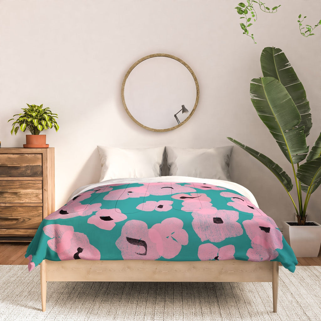 Garima Dhawan hydrangea 14 Comforter