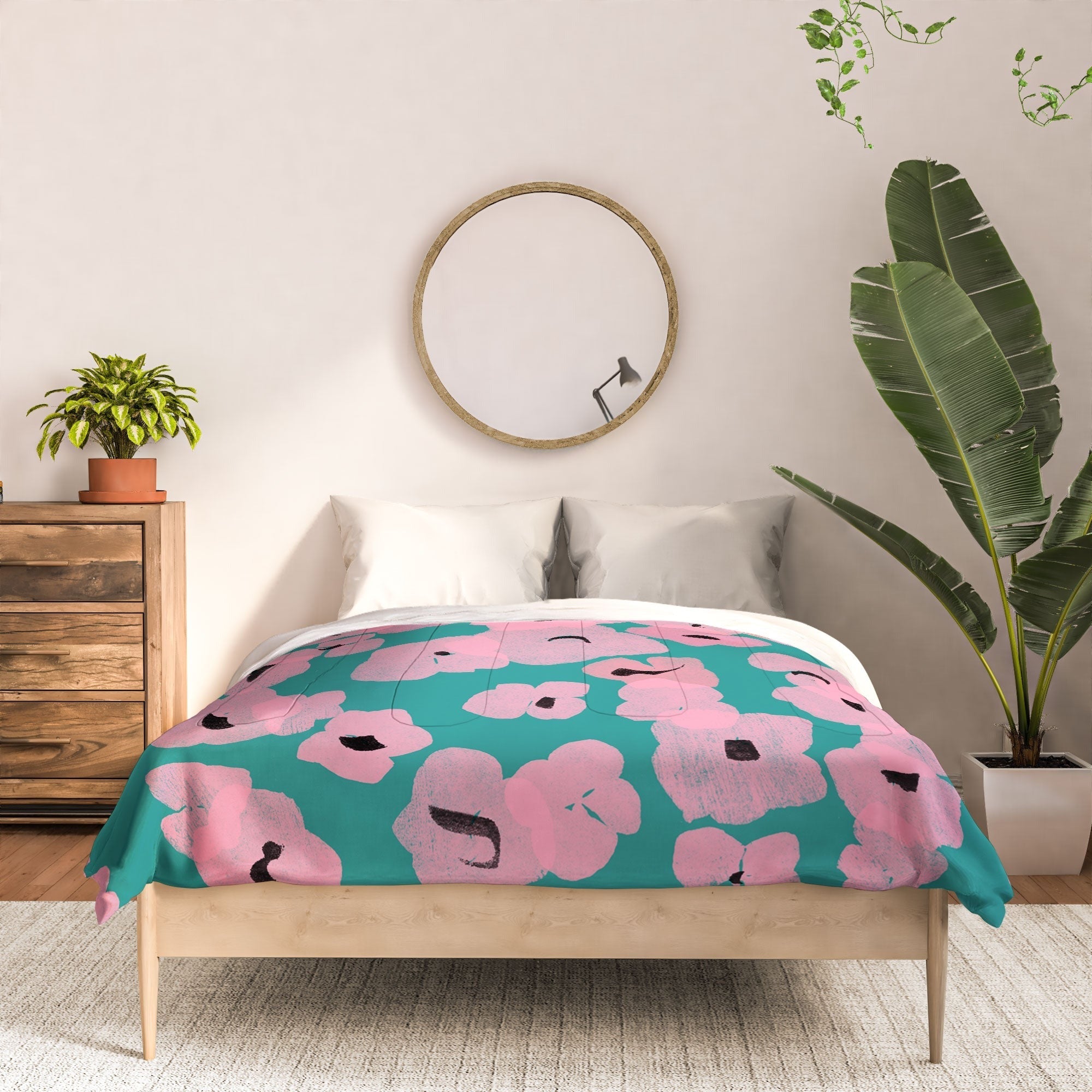 Garima Dhawan hydrangea 14 Comforter