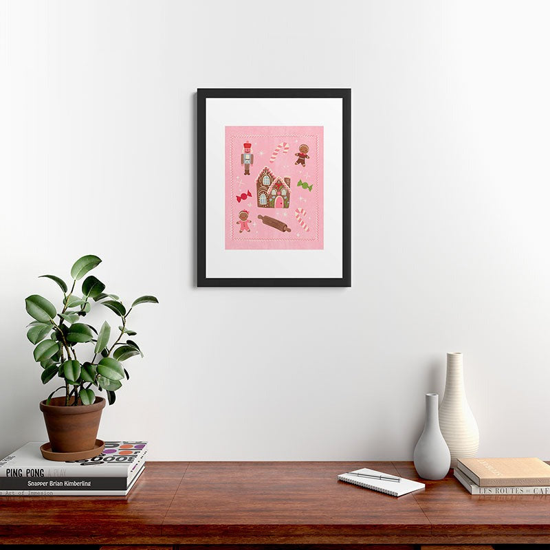 carriecantwell Sweet Christmas Holidays Framed Art Print