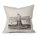 DENY Designs Vintage Lady Liberty Outdoor Throw Pillow