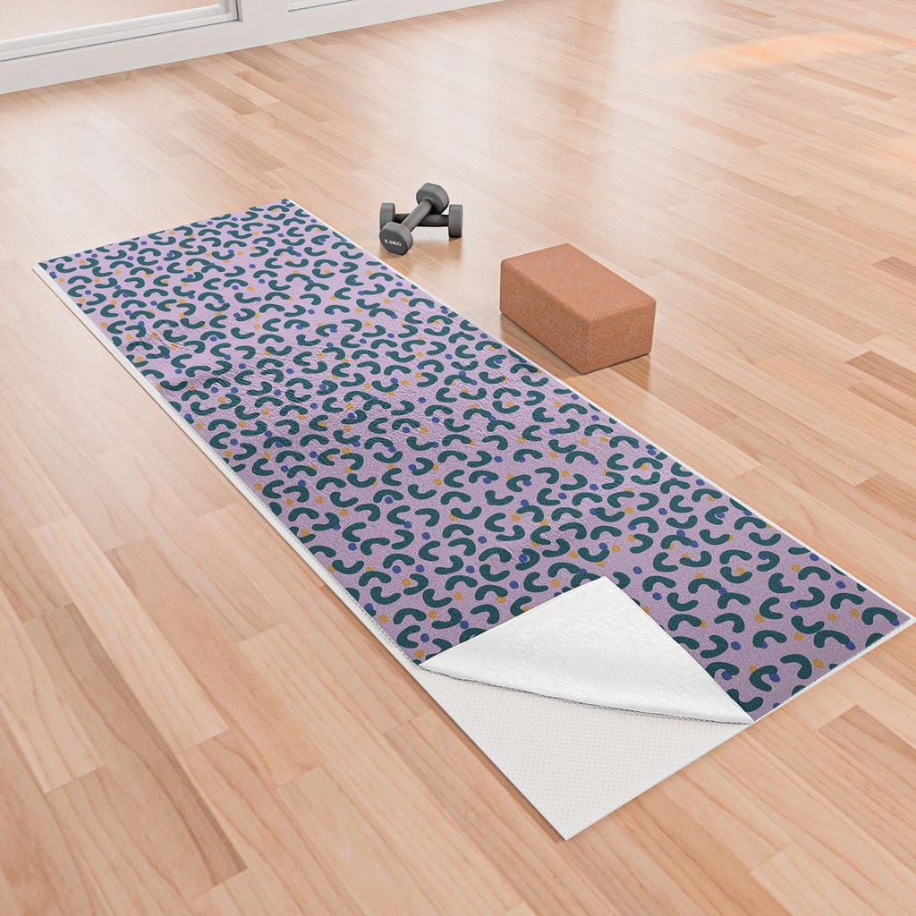 Camilla Foss Pebbles Mix Yoga Towel