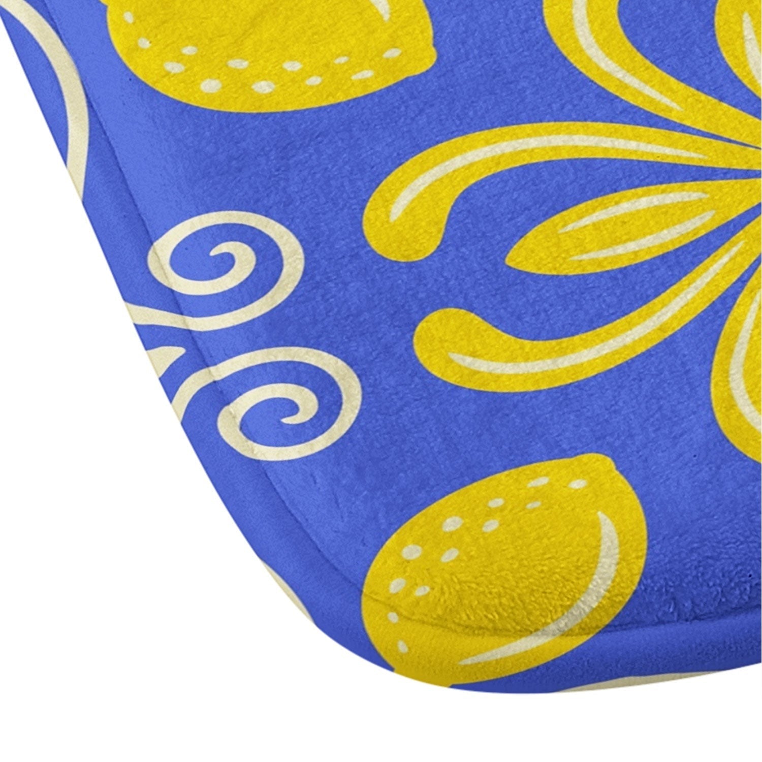 Design by Spark Dolce Vita Lemon Tile Memory Foam Bath Mat