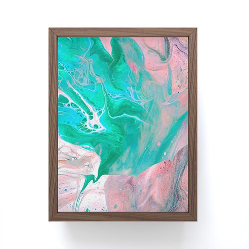 83 Oranges Another Worldly Framed Mini Art Print