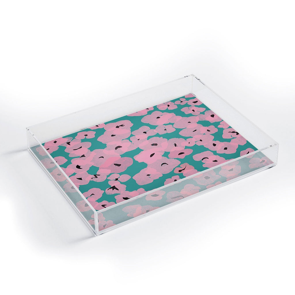 Garima Dhawan hydrangea 14 Acrylic Tray