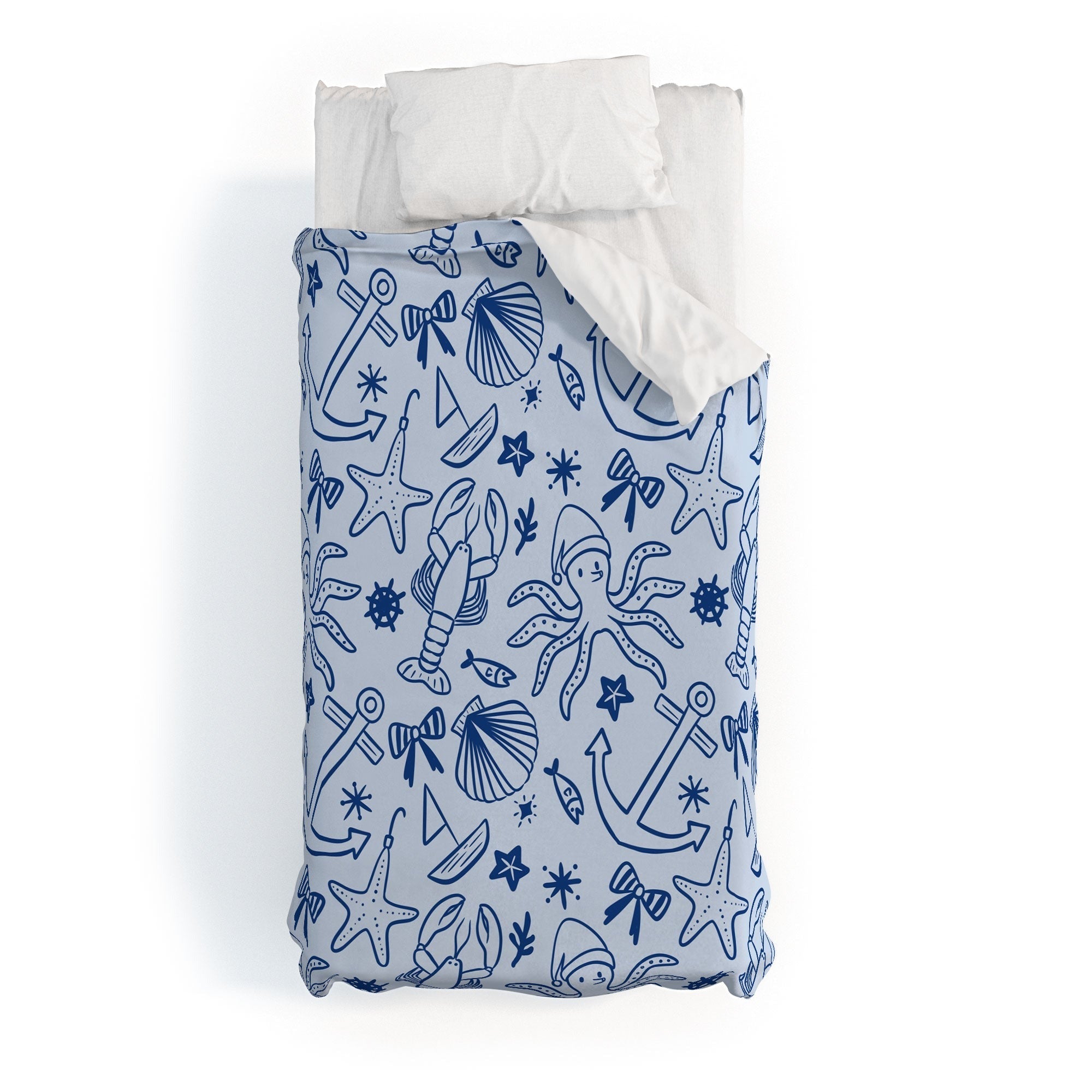 Design by Spark Marine Christmas Holiday Duvet Cover