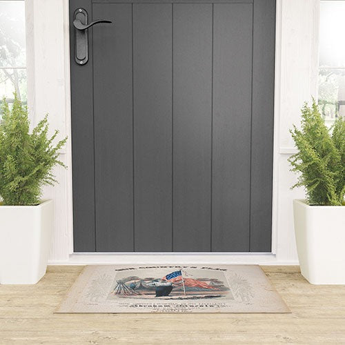 DENY Designs Our Country s Flag Welcome Mat