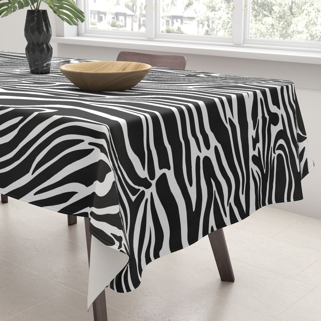 Jennifer Labre Wild Zebra Tablecloth