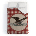 DENY Designs Gingham Eagle Comforter