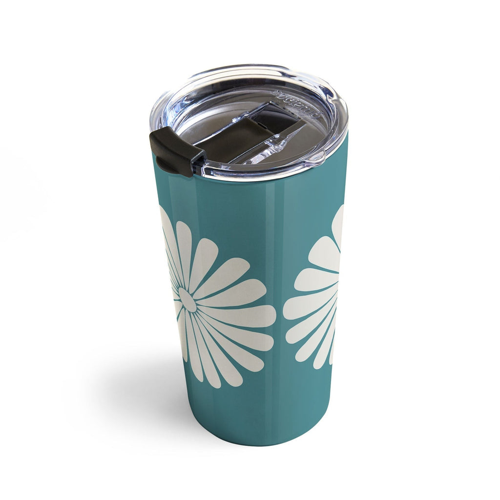 Colour Poems Retro Daisy XXIII Travel Mug