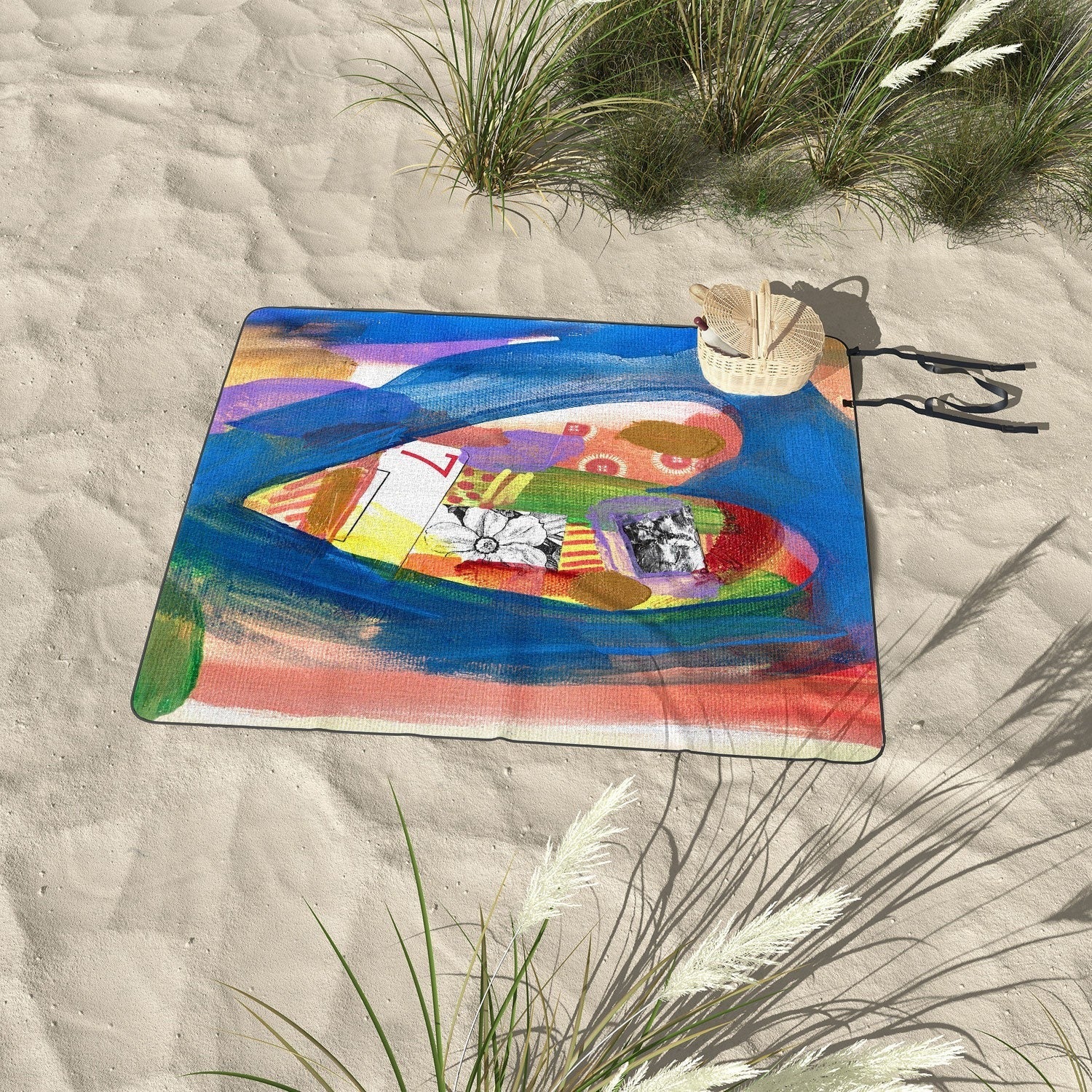 Natalie Baca Lucky in Love Picnic Blanket