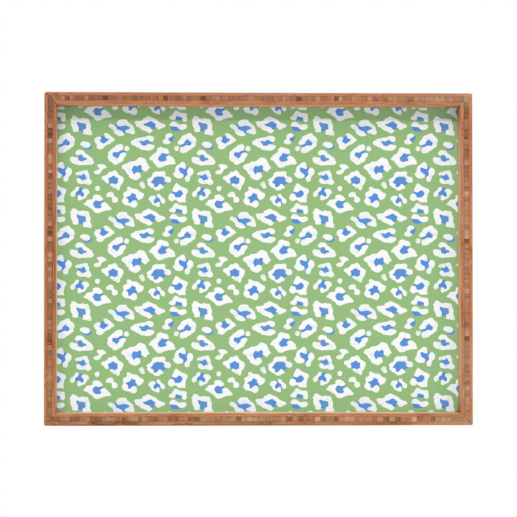 Avenie BR Cheetah Print Rectangular Tray
