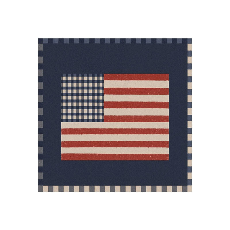 DENY Designs Gingham Flag Art Print