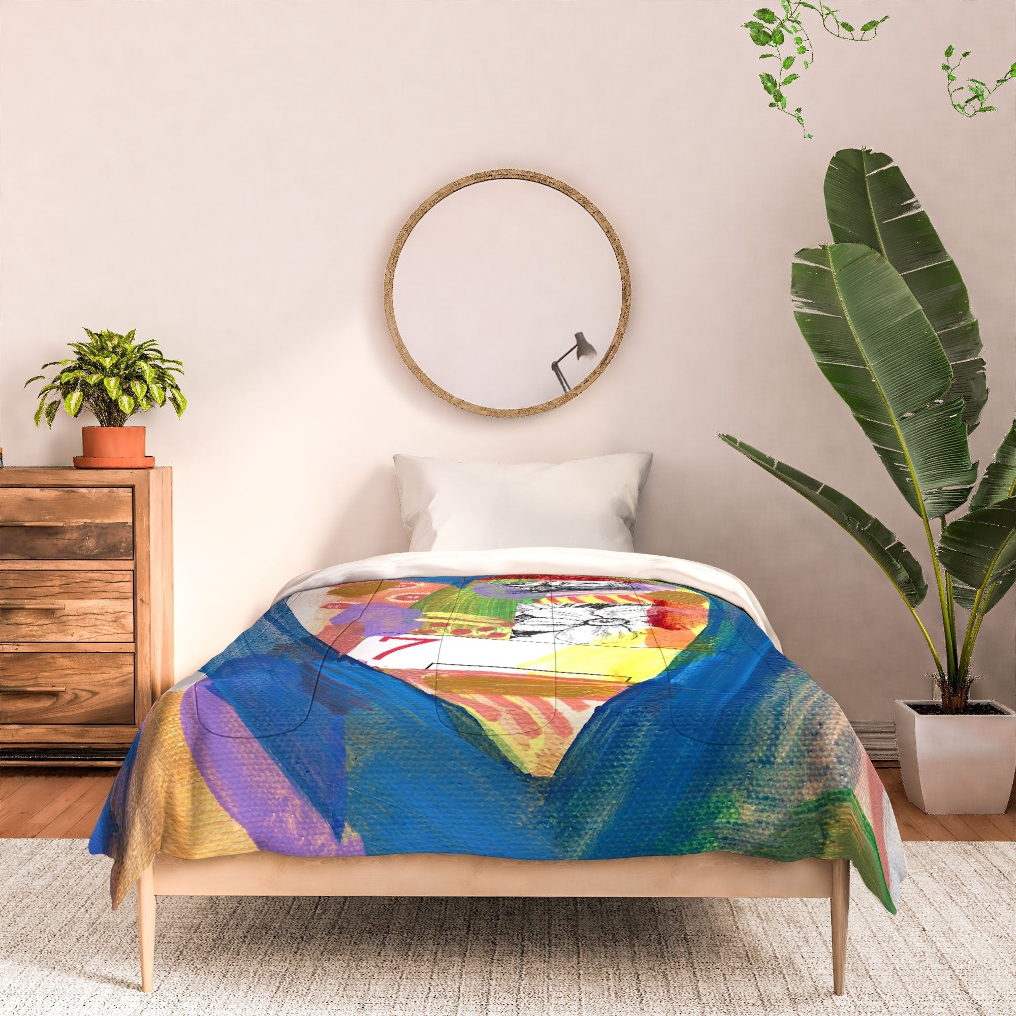 Natalie Baca Lucky in Love Comforter
