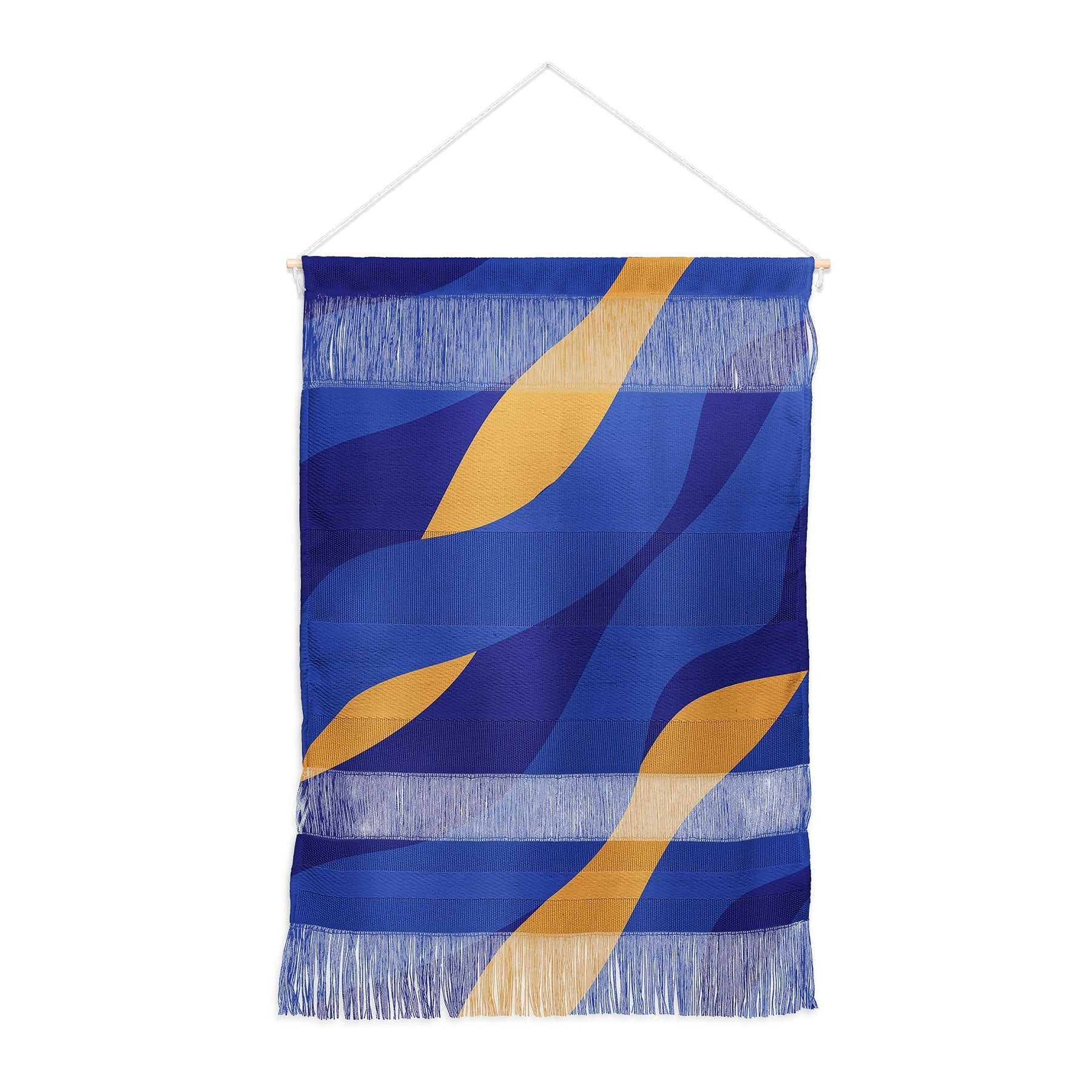 Camilla Foss Pebbles in Stream Wall Hanging Portrait