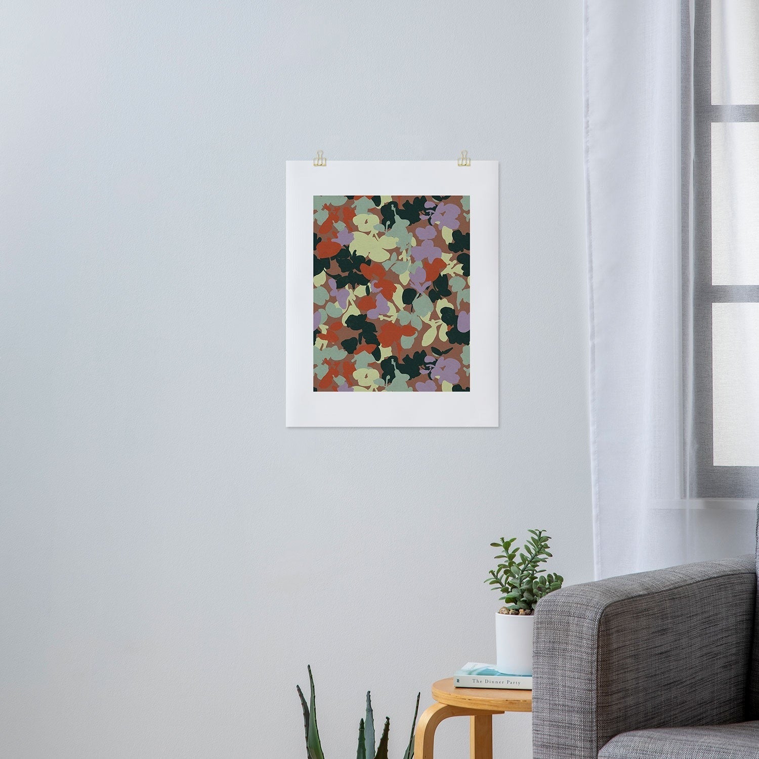 Marta Barragan Camarasa Retro Bloom Medley Art Print