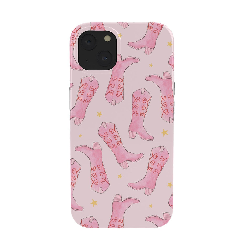 Love_Ryming Stars and Boots Phone Case