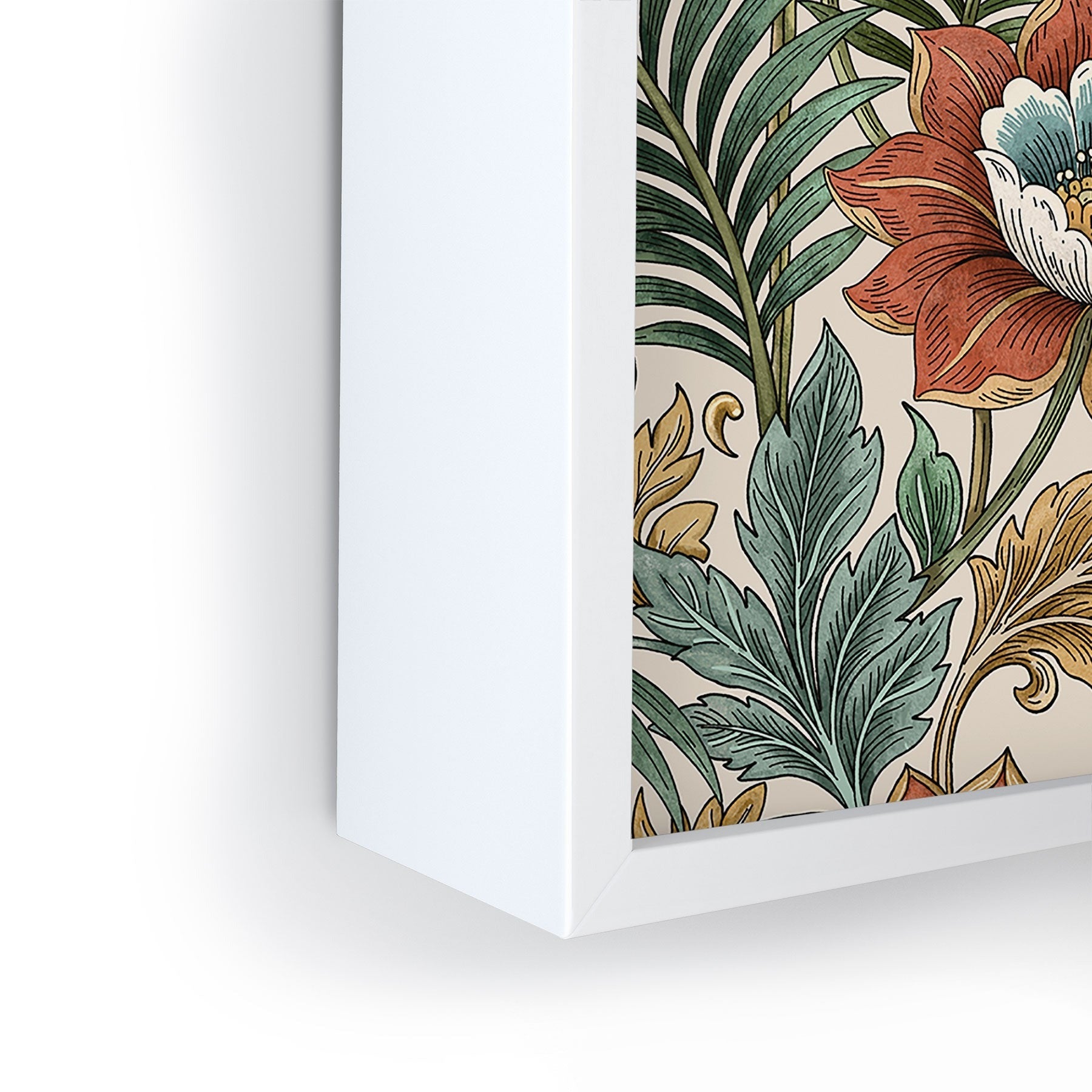 Marta Barragan Camarasa Retro Jungle Garden Framed Mini Art Print