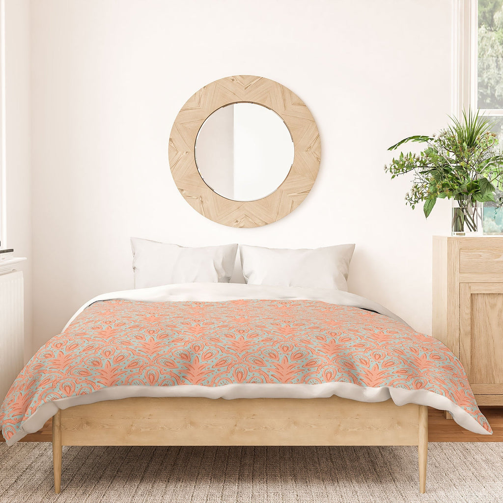 CoastL Studio Palm Scallop Duvet Cover