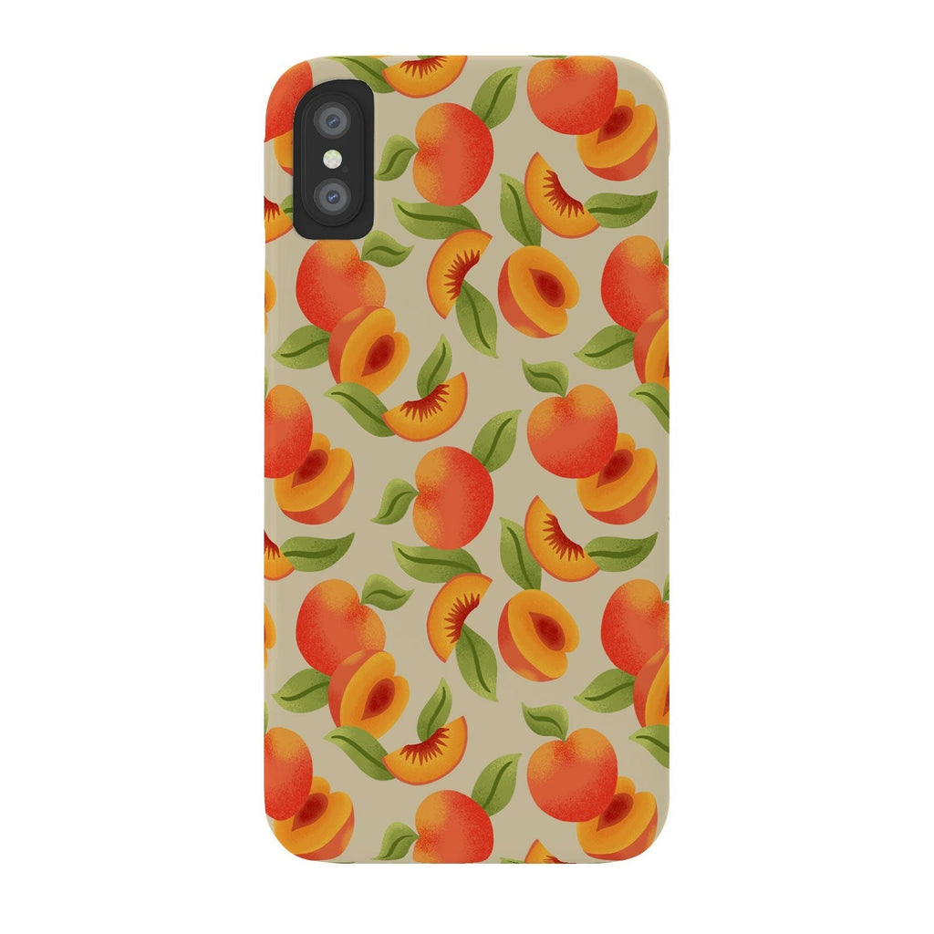 Jessica Molina Peach Pattern Phone Case