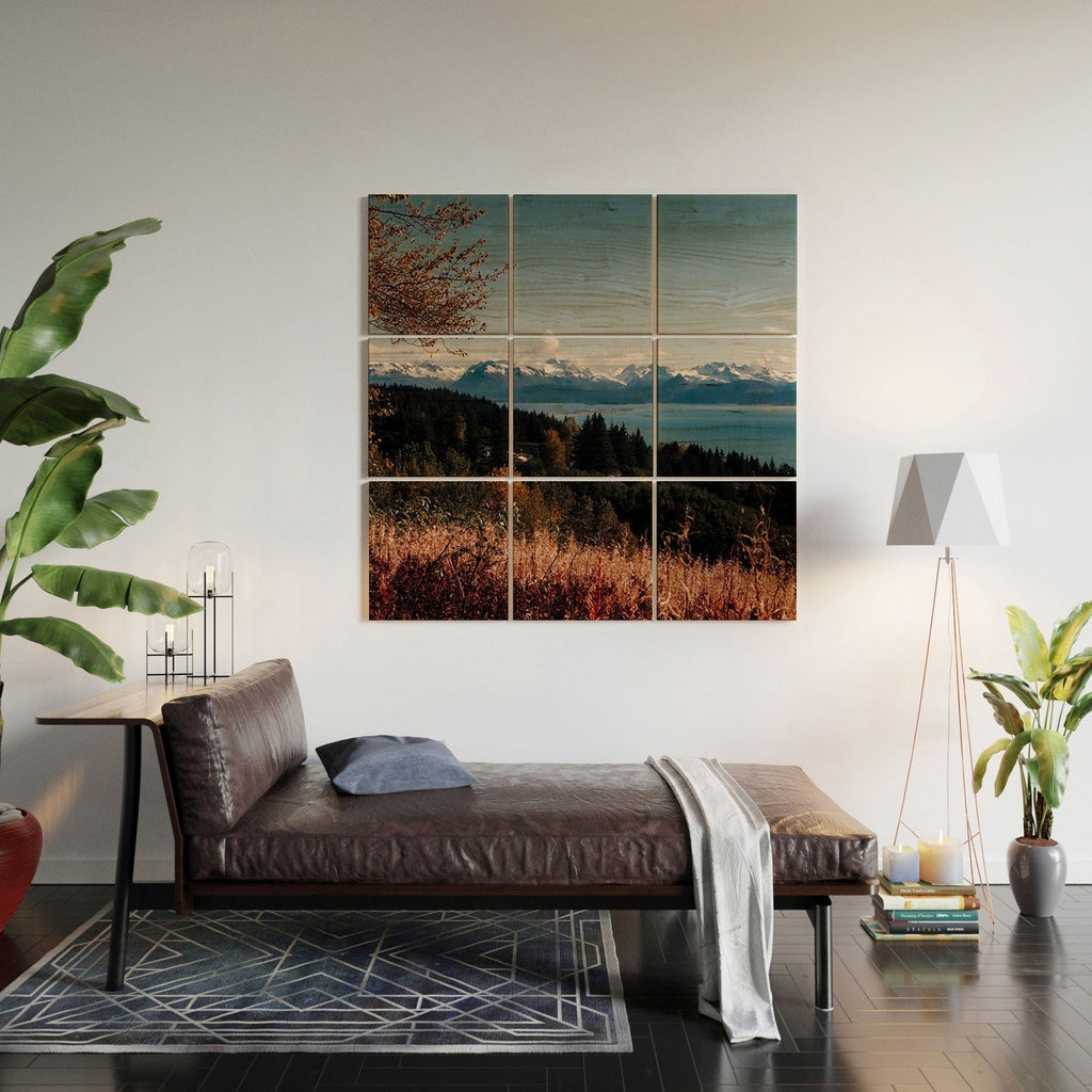 Hannah Kemp Homer Wood Wall Mural