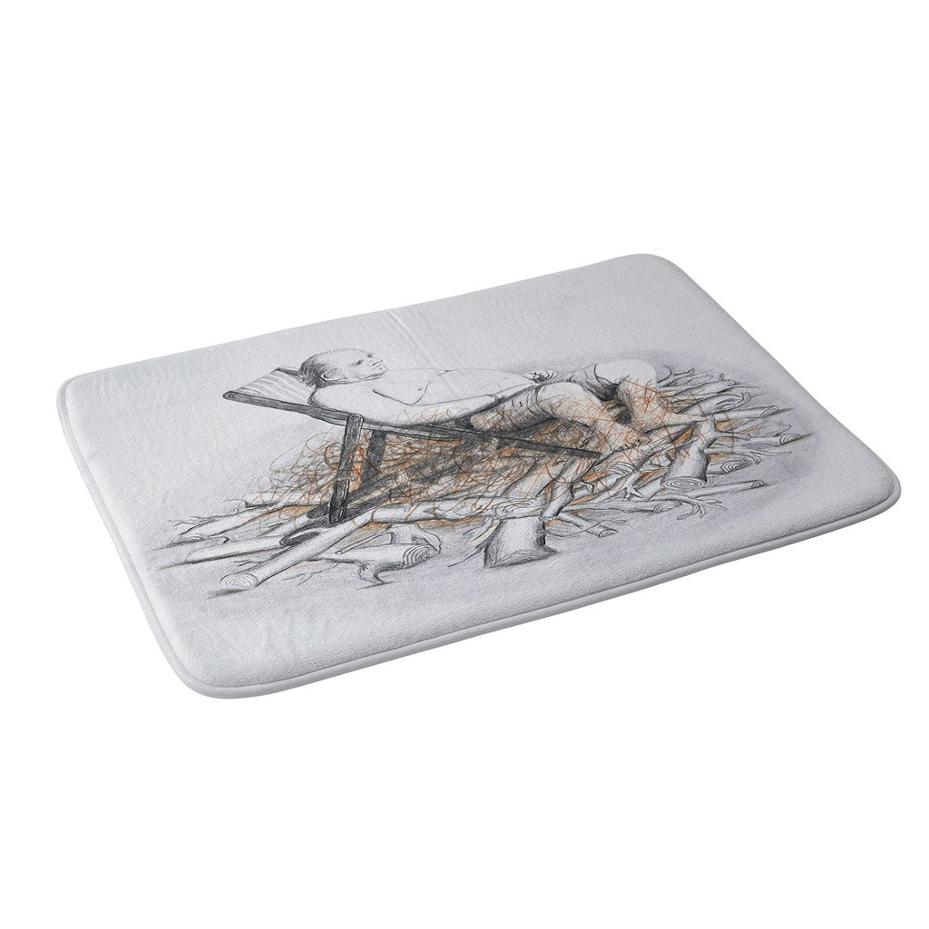 Coco de Paris Why was I born Memory Foam Bath Mat