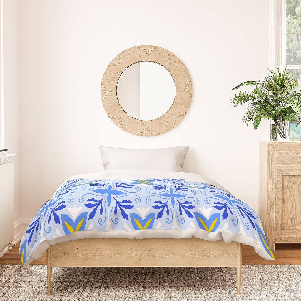 Design by Spark Dolce Vita Flourish Tile Duvet Cover