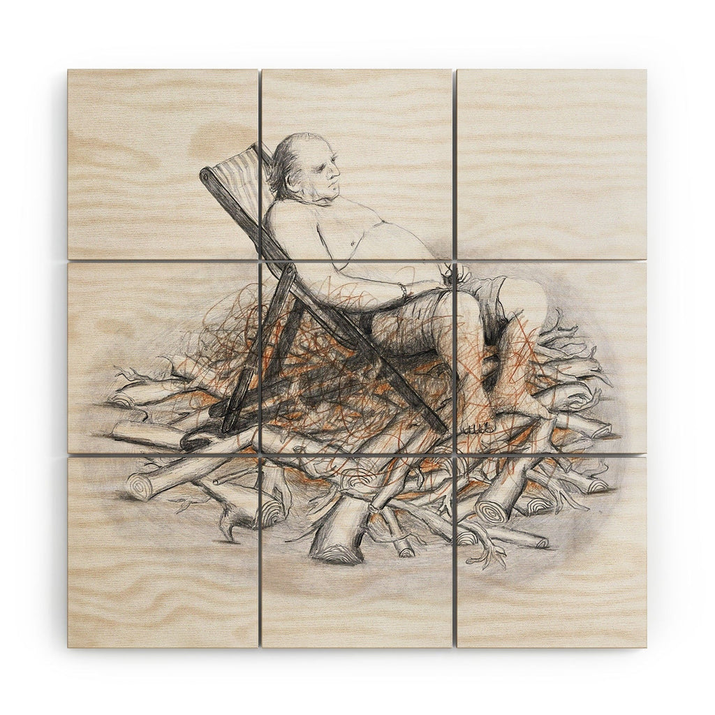 Coco de Paris Why was I born Wood Wall Mural