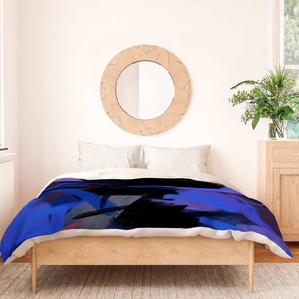 83 Oranges Midnight Sparks Duvet Cover