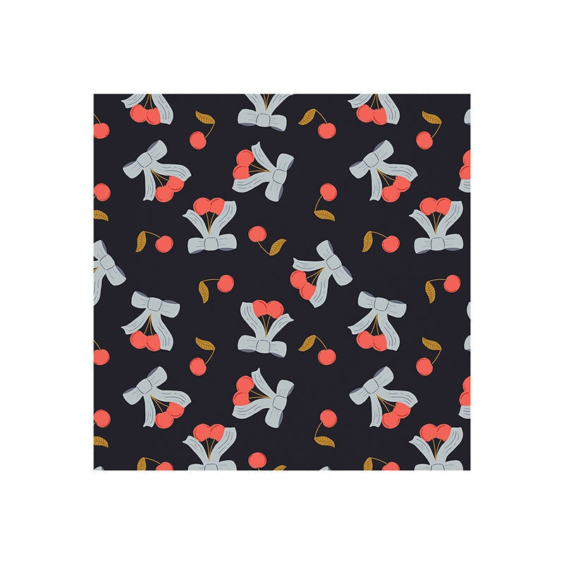 Jennifer Labre Cherries and Bows Art Print