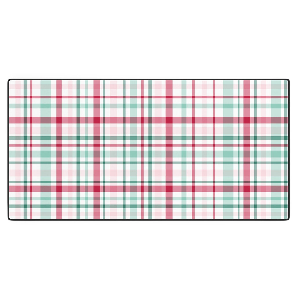Lisa Argyropoulos Merry Vintage Plaid Desk Mat