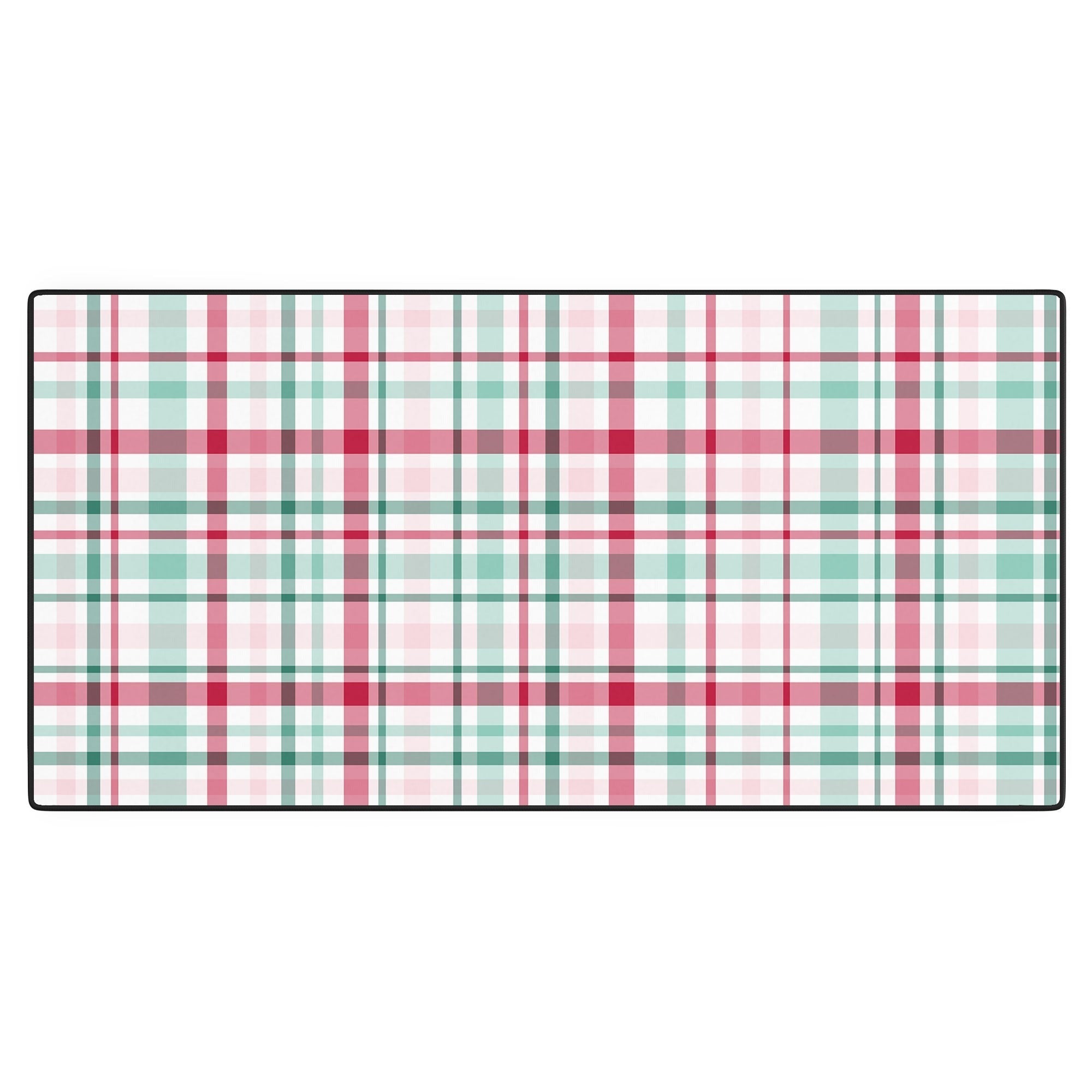 Lisa Argyropoulos Merry Vintage Plaid Desk Mat