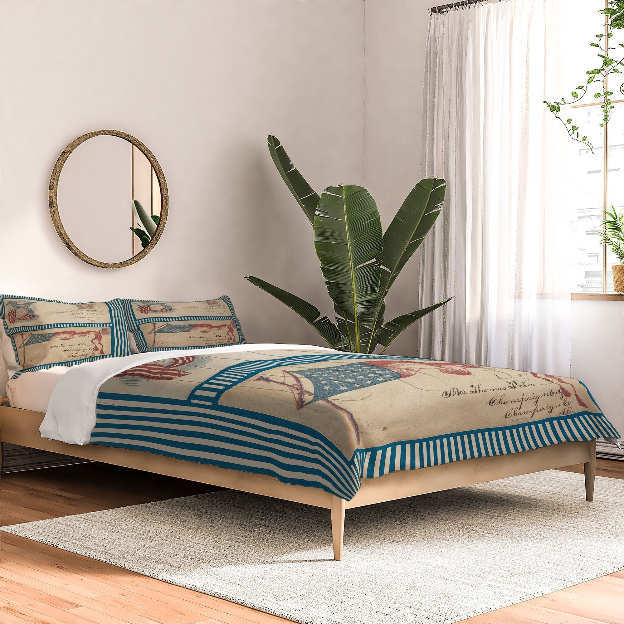 DENY Designs Civil War Envelopes Comforter