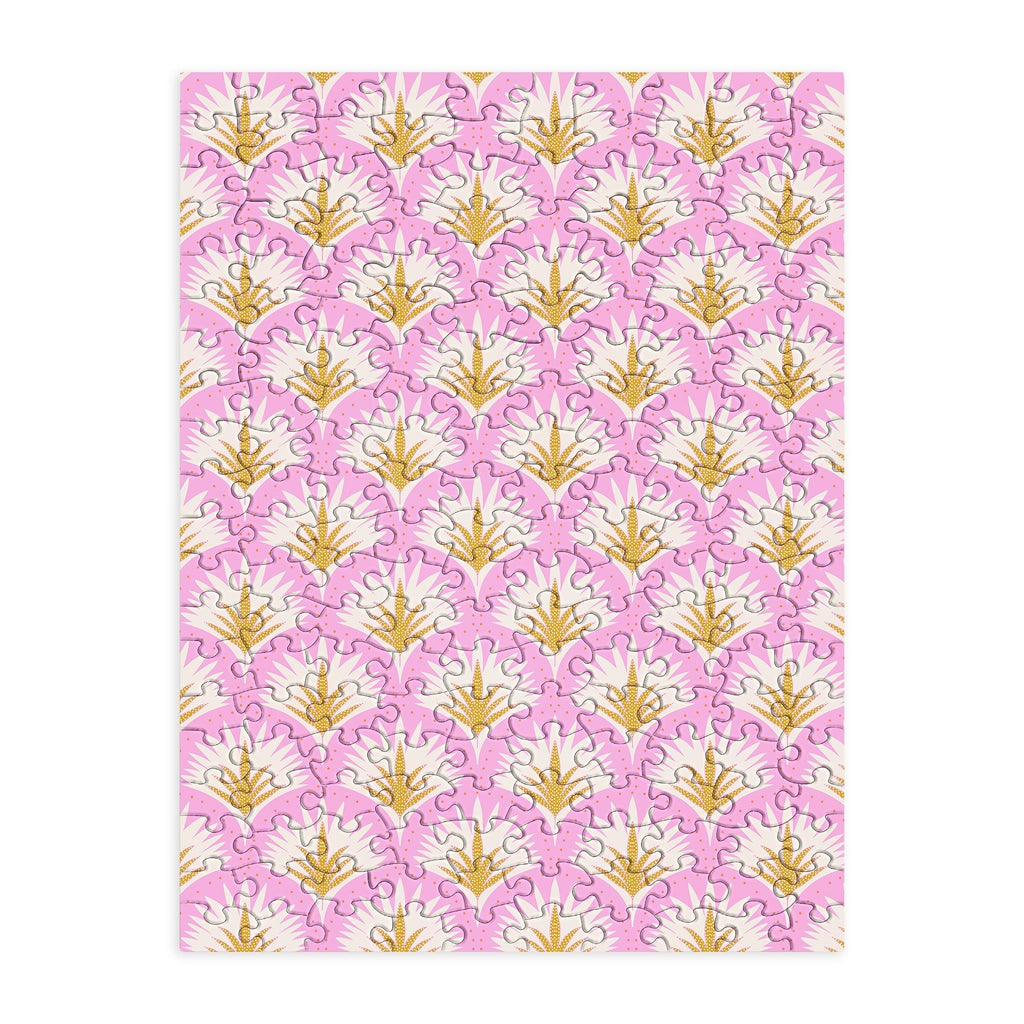 Jennifer Labre Pink Palmetto Puzzle